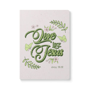 Love Like Jesus Flowers - Journal